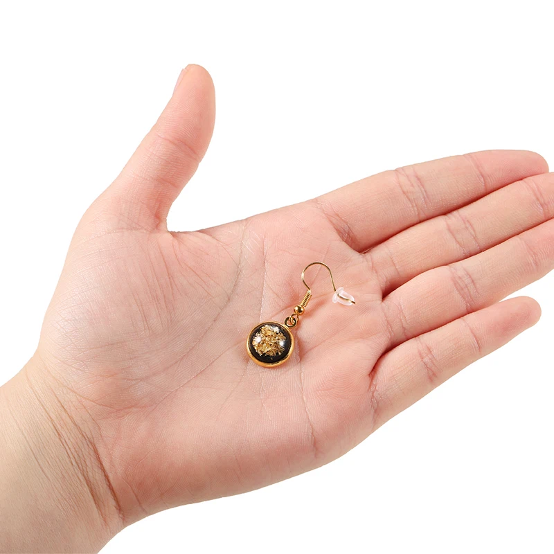 200-2000pcs Soft Silicone Rubber Earring Back Stoppers for
