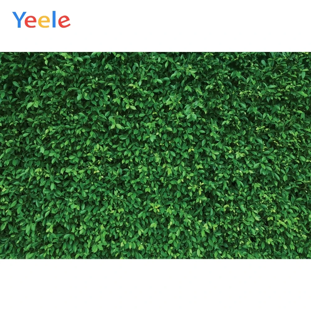 

Spring Plant Leaves Grassland Backdrop Newborn Baby Shower Kids Birthday Party Custom Photography Background For Photo Studio