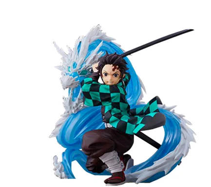 Аниме демон убийца Kimetsu без Yaiba камадо Tanjirou Agatsuma Zenitsu камадо Nezuko ПВХ Коллекция игрушки подарки на Рождество