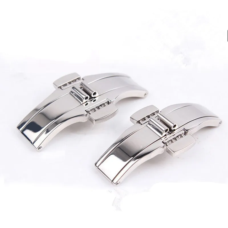 Watch accessories watch buckle band pull steel universal T41 fold single price | Наручные часы