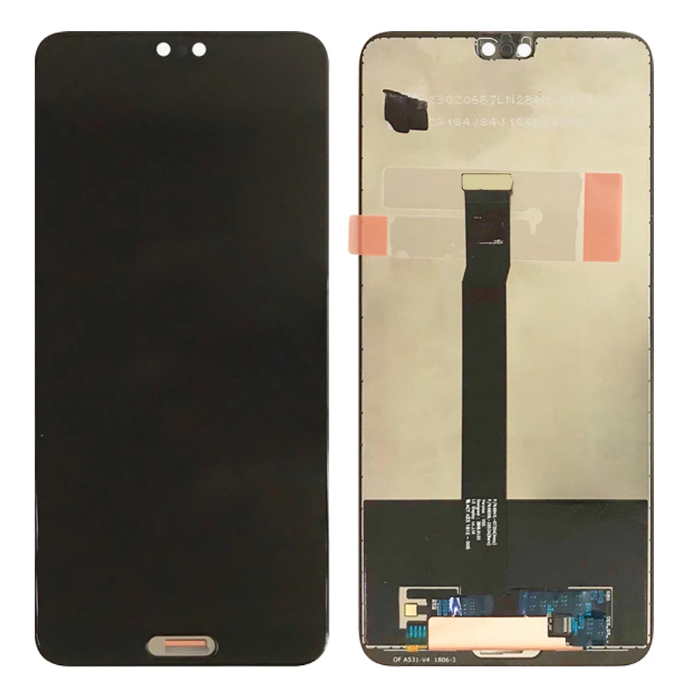 ЖК-дисплей AAA + для Huawei P20 5 8 дюйма сенсорный экран EML L29 L22 L09 AL00 с дигитайзером в