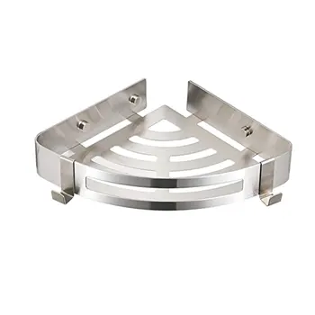 

For Shampoo Soap Cosmetic Basket Holder Hot Sale Bathroom Shower Shelf Corner Stainless Steel Triangular Rack Storage Organizer