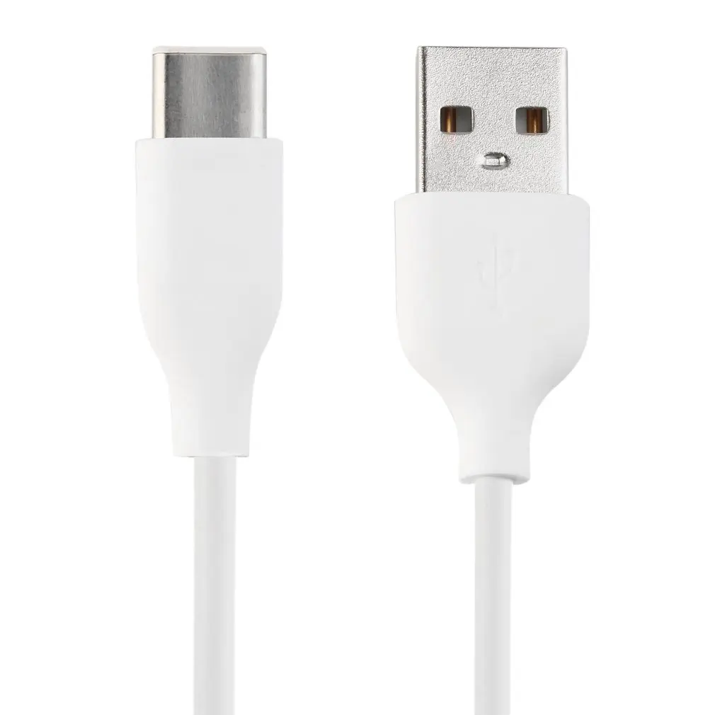 

New 1M USB 2.0 Data Cable Male to USB-C 2.0 Type C Male Data Sync Charger Cable Cord Universal For Mobile Phone Tablet PC White