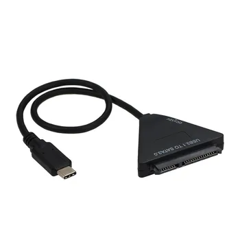 

USB 3.1 Type C to External 2.5" 3.5" SATA III HDD SSD Hard Drive Converter Adapter Cable for Mac Win 8 OS