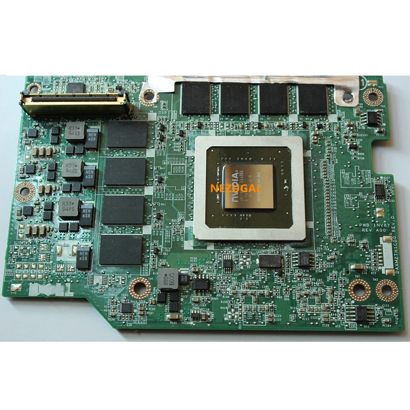 

Видеокарта Quadro FX 2800M N10E-GLM-B2 Nvidia DDR3 1 ГБ MXM B 3,0 258MT для ноутбука Dell Precision M6400 M6500