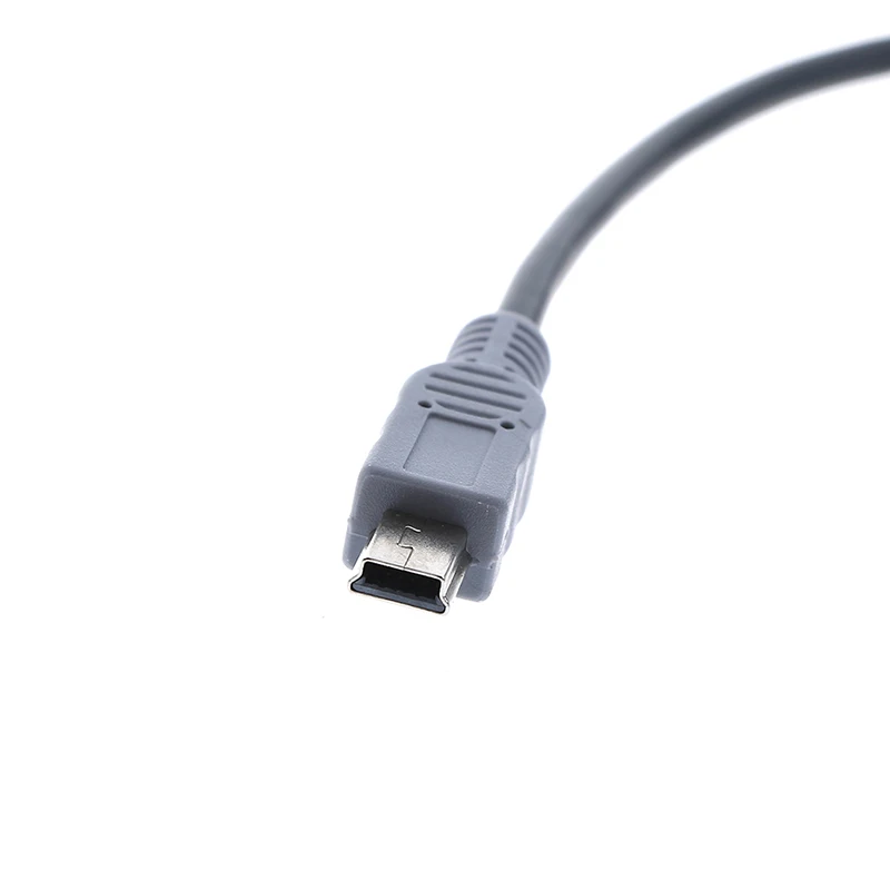Micro usb мужчина к mini usb Мужской адаптер конвертер кабель для передачи данных линия 25 см/50 см/100 см 1 шт