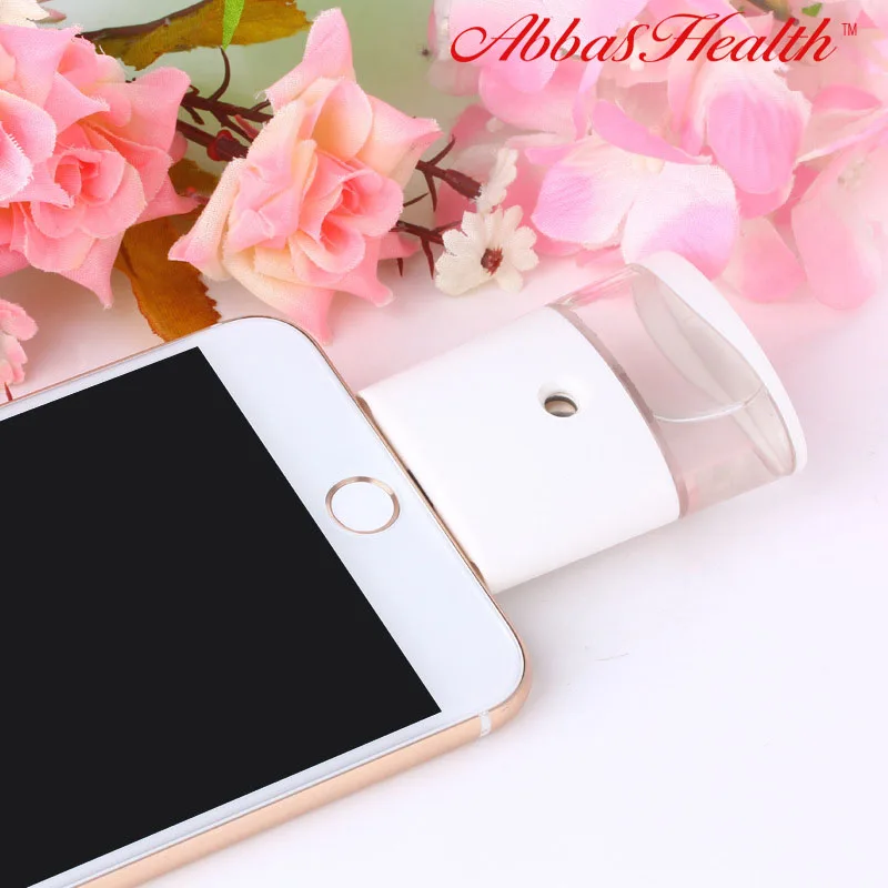 AbbasHealth мобильный телефон устройство для увлажнения лица Пароварка
