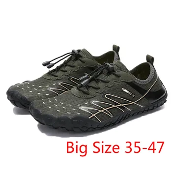 

Water Shoes for Men Summer Size 47 Sneakers Beach Aqua Barefoot Shoes Breathable Non-Slip Comfortable Swimming Diving Shoes