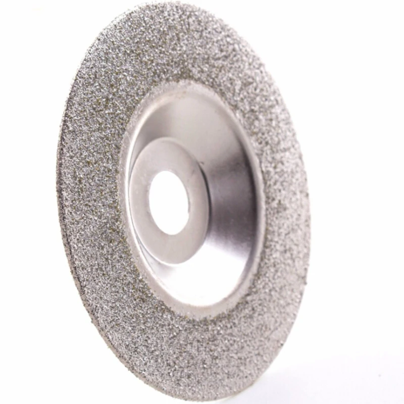 4" 60Grit Diamond Coated Grinding Disc Wheel For Angle Grinder Coarse Glass Lapidary Saw Blades Rotary Abrasive Tools NEW