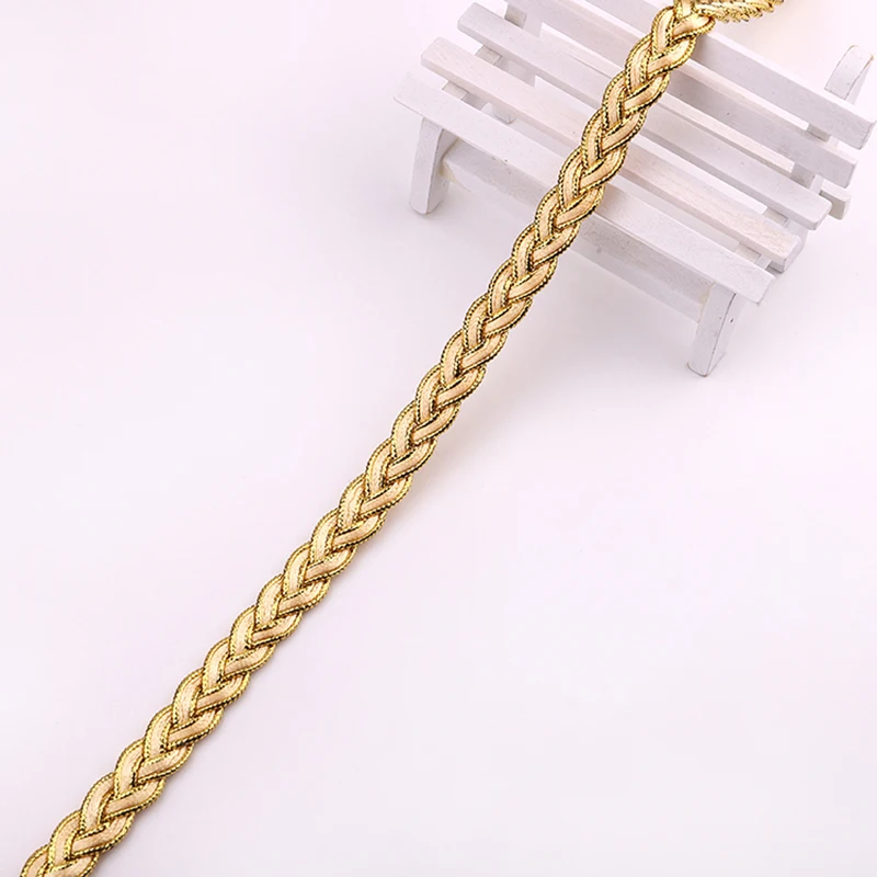 Lace Ribbon 2 yards Gold braid Dress Home Textile Decorative Edge Handmade Accessories for lace ribbon,lace garment accessories,lace sewing supplies,lace accessories,lace sewing accessories,lace decoration