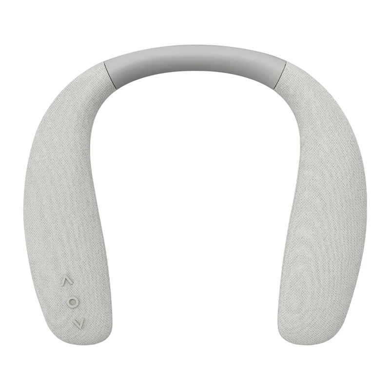 Haut-parleur Kband sans fil avec microphone, son surround portable, haut-parleurs de cou Bluetooth, adapté pour les jeux télévisés, mains libres