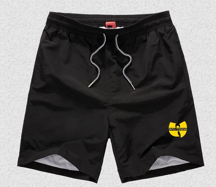 Wu Tang Clan pantalones cortos de natación música RZA GZA ODB método hombre Raekwon Rap Hip Hop Sexy WUTANG traje de baño Hombre Bañadores de natación 2020