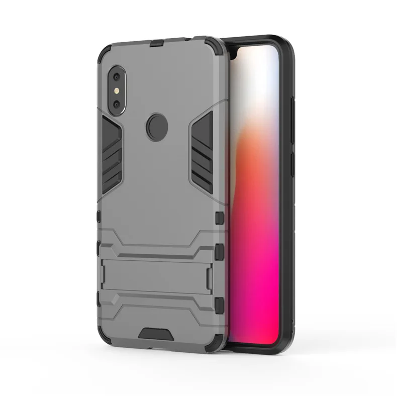 Для Xiaomi Redmi Note 6 pro Чехол резиновый робот Броня оболочка Твердый чехол на заднюю панель телефона защитный чехол для Xiaomi Redmi note 6