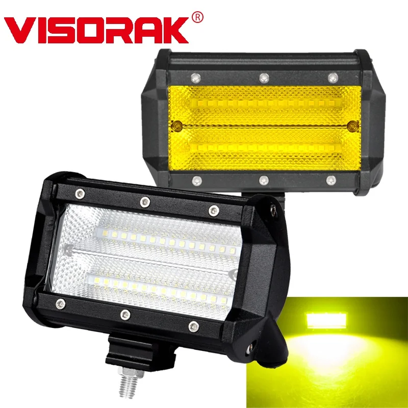 VISORAK 5 &quotсветодиодный льная светодиодная противотуманная фара 12 В 24 для