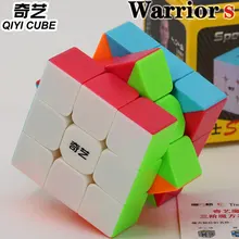 Волшебный куб-головоломка QiYi XMD Warrior S 3x3x3 3x3 3*3*3*3, профессиональный скоростной обучающий твист, кубик мудрости, Подарочные игровые Игрушки