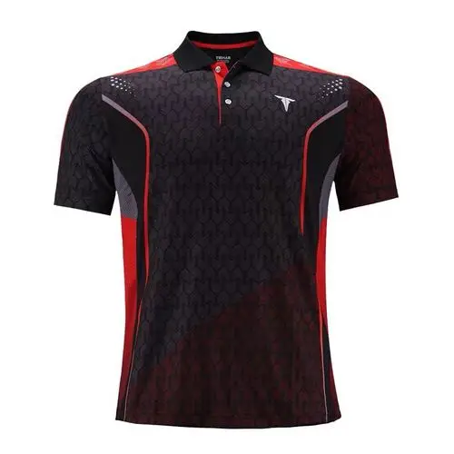 Оригинальные теннисные майки Tibhar, национальная команда для мужчин и женщин, одежда для пинг-понга, спортивная одежда, футболки - Цвет: 01913A