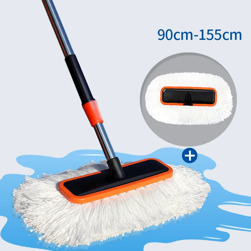 90cm 2pcs Регулируемая Выдвижная мягкая щетка для мытья автомобиля щетка для чистки швабры инструмент для чистки многофункциональная автомобильная щетка инструмент для чистки - Цвет: 90cm 2pcs