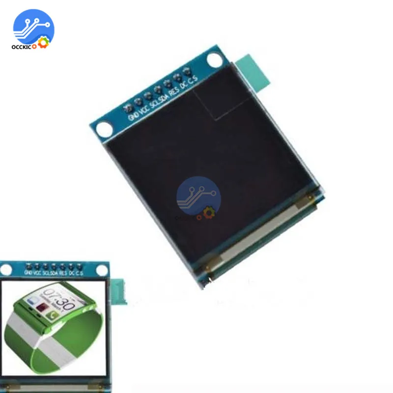 1,5 дюймов 7PIN полноцветный oled-модуль экран дисплея SSD1351 привод IC 128 (RGB) * 128 SPI интерфейс для 51 STM32 для Arduino