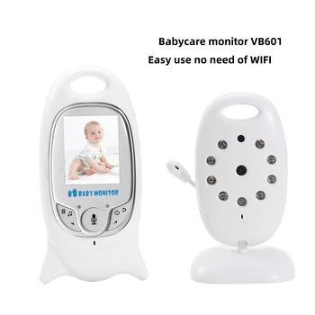 

Wireless Video Baby Monitor 2.0 inch Security Camera 2 Way Talk NightVision IR LED Temperature Monitoring with 8 Lullaby