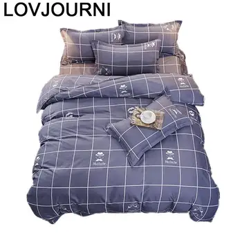 

Lit Bedding Luxury Sabanas Matrimonio Fundas Nordicas Individual Linen Ropa Bed Roupa De Cama Cotton Sheet And Quilt Cover Set