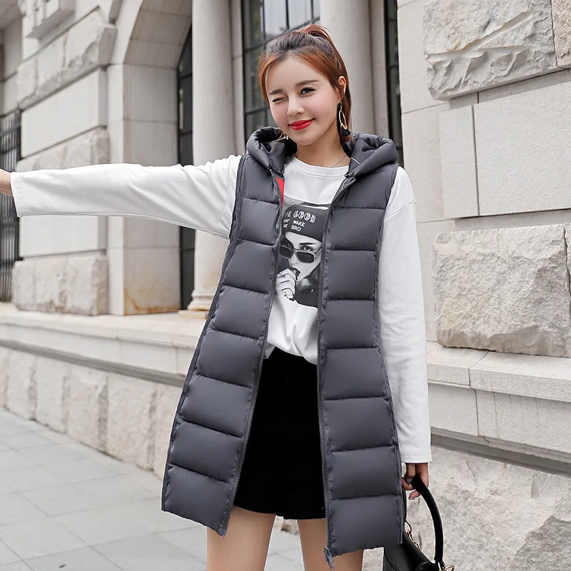 Off Season Korean-style Two Surface Wear down Cotton nv ma jia Slimming Large Size Cotton-padded Clothes Waistcoat Sleeveless Mi