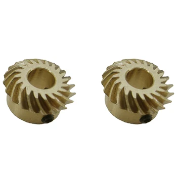 

New 2 Pcs DIY Modified Remote Control Model Big Foot Climbing Car Differential Bevel Gear 0.8 Die 20 Tooth Guide Bar