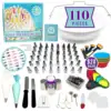 138PCS Cake Decorating Tools Kit Icing Tips Turntable Pastry Bags Couplers Cream Nozzle Baking Tools Set for Cupcakes Cookies ► Photo 3/6