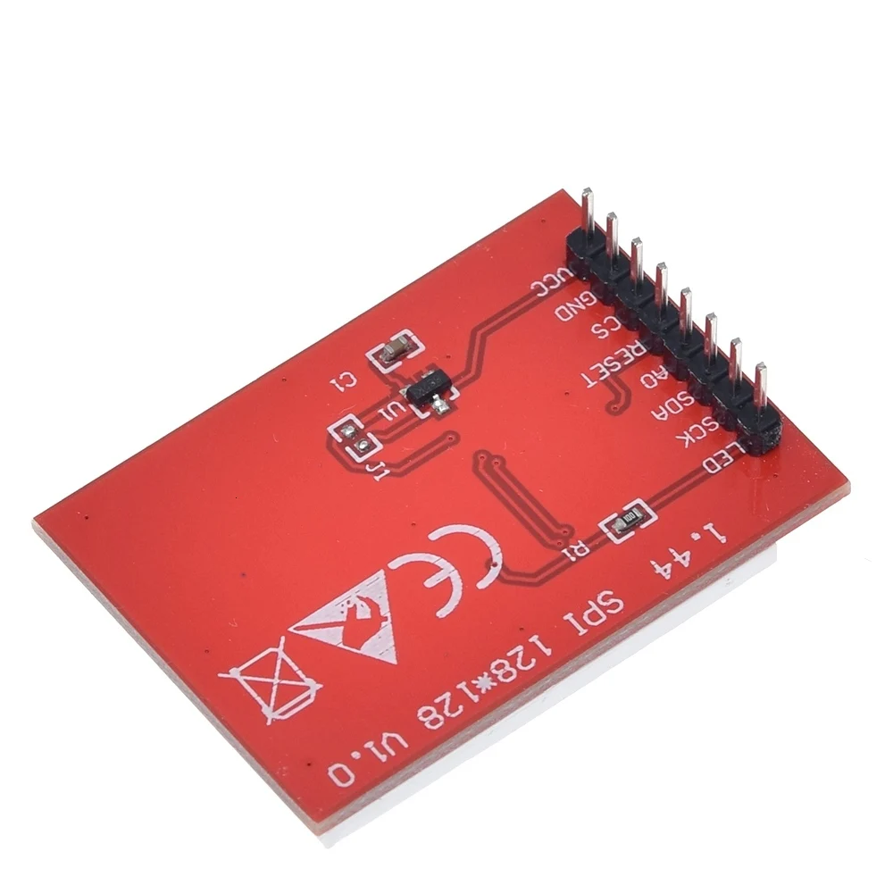 ShengYang 1 шт. 5 в 3,3 в 1,44 дюйма TFT ЖК-дисплей модуль 128*128 цветной Sreen SPI совместимый для Arduino mega2560 STM32 SCM 51