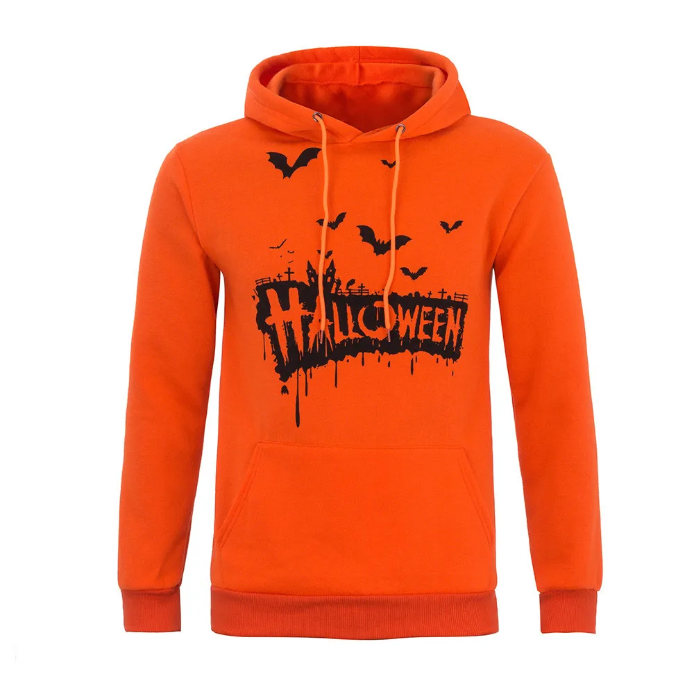 

Halloween Sweatshirt Mens Autumn Winter Casual Long Sleeve Hoodie Jacket Coat Sweatshirt moleton masculino#guahao