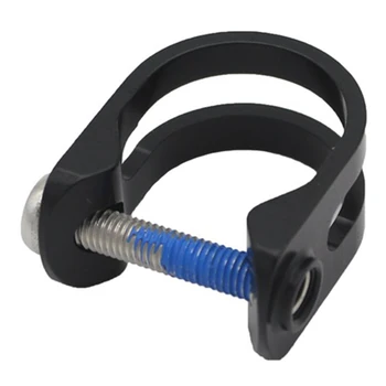 

Metal Brake Lever Clamp U Shape Cycling Ring Bicycle Replacement Bike Accessories Fixed With Bolt Black Durable For RSC CODE
