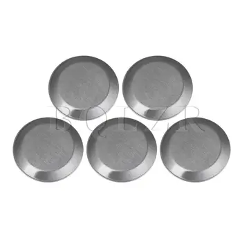 

BQLZR 5pcs 38mm Firm Silver Faucet Sink Overflow Cover 304 Stainless Steel