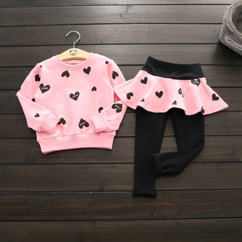 Pink Детская Одежда Набор Малышей Мальчики Одежда Мальчиков Мультфильм Hello Kitty Жилет Куртка Футболка Брюки Дональд Дак Vetement Enfant - Цвет: Pink