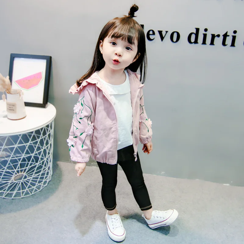 

Female Baby Spring And Autumn Coat Girls Western Style 1-3-Year-Old 5 Infants Princess Children Jacket Fashion