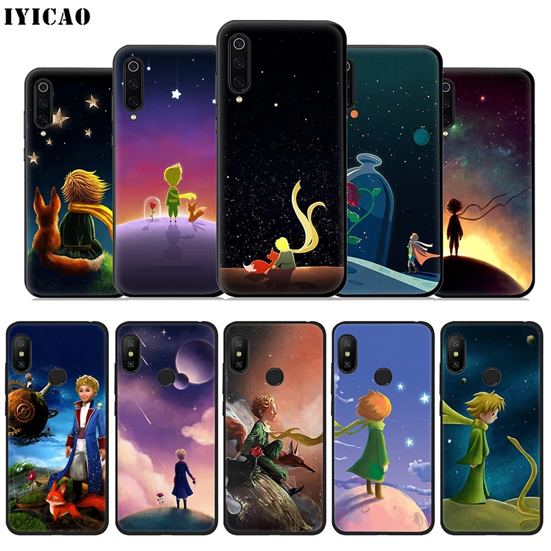 Мягкий чехол IYICAO The Little Prince для Xiaomi Mi A3 A2 A1 10 9T CC9E CC9 9 8 6 Se Lite F1 5X 6X MiA1 MiA2 MiA3 |