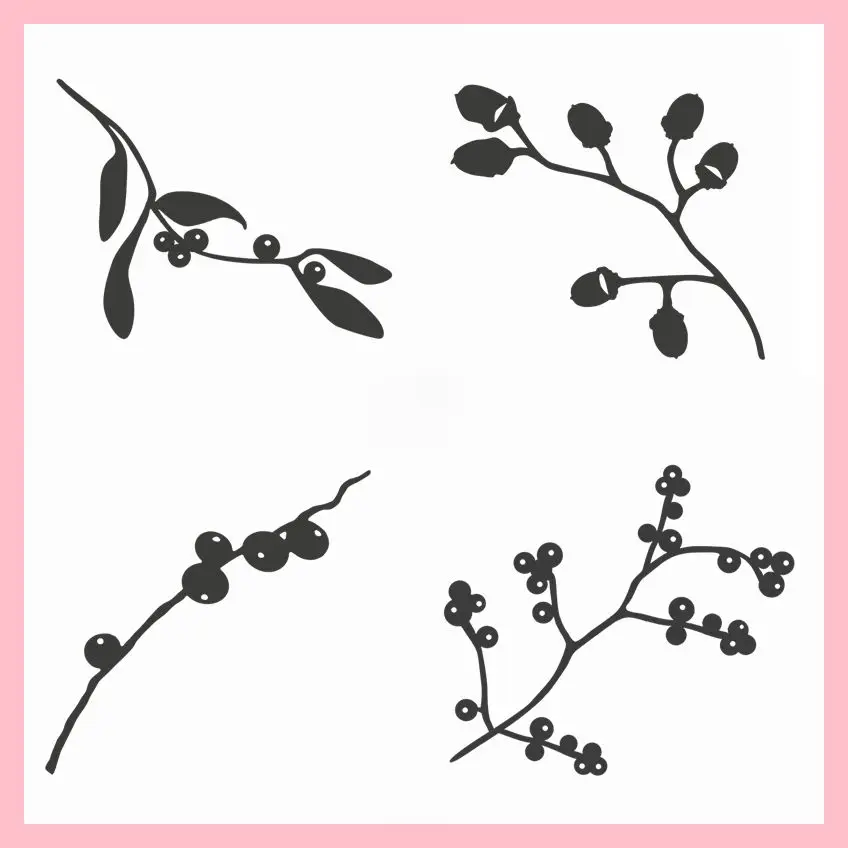 

Several Kind of Flower Branch Leaves Metal Cutting Dies Scrapbooking Craft Decorate Photo Album Embossing Cards New Die Cut 2019