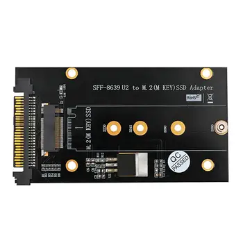

SFF-8639 U2 to M.2 M Key NVME SSD Adapter for 2230 2242 2260 2280 M2 SSD