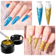 Mtssii акриловый полигелевый набор для наращивания ногтей, быстростроительный Гель-лак, прозрачный розовый лак для ногтей, строительный УФ гель для ногтей