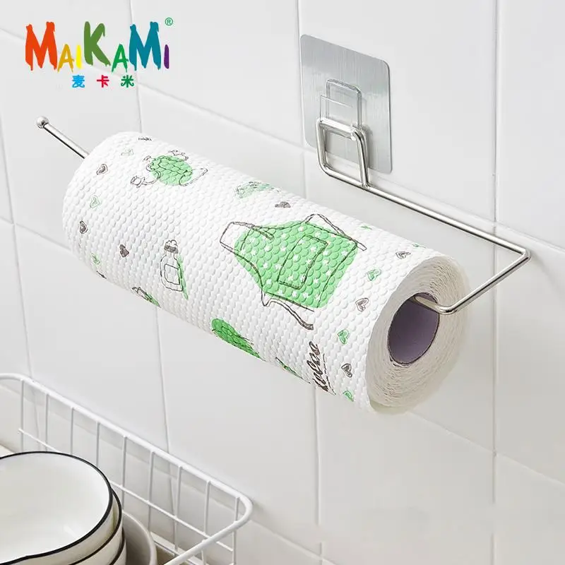 Towel-Rack-Stand Tissue-Holder Toilet Hanging Bathroom Maikami Kitchen