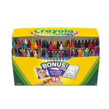 Crayola Crayon 96 цветов детские безопасные Рисованные граффити Изобразительное искусство игрушки 52-0096