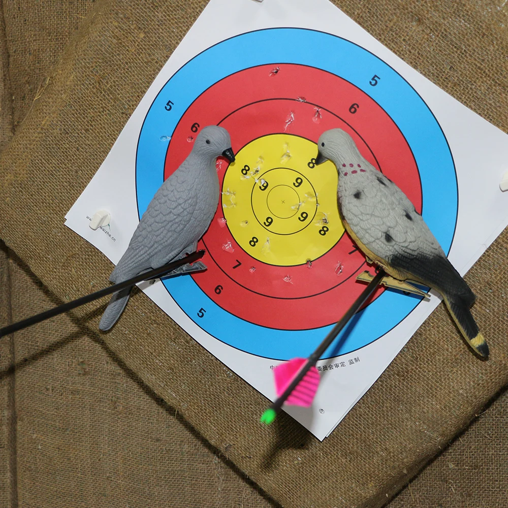 6 pçs alvo de tiro com arco 3d animal alvo pombo isca eva espuma oco tiro  alvo para caça ao ar livre jogo treinamento vazio dentro - AliExpress, image size:1000x1000