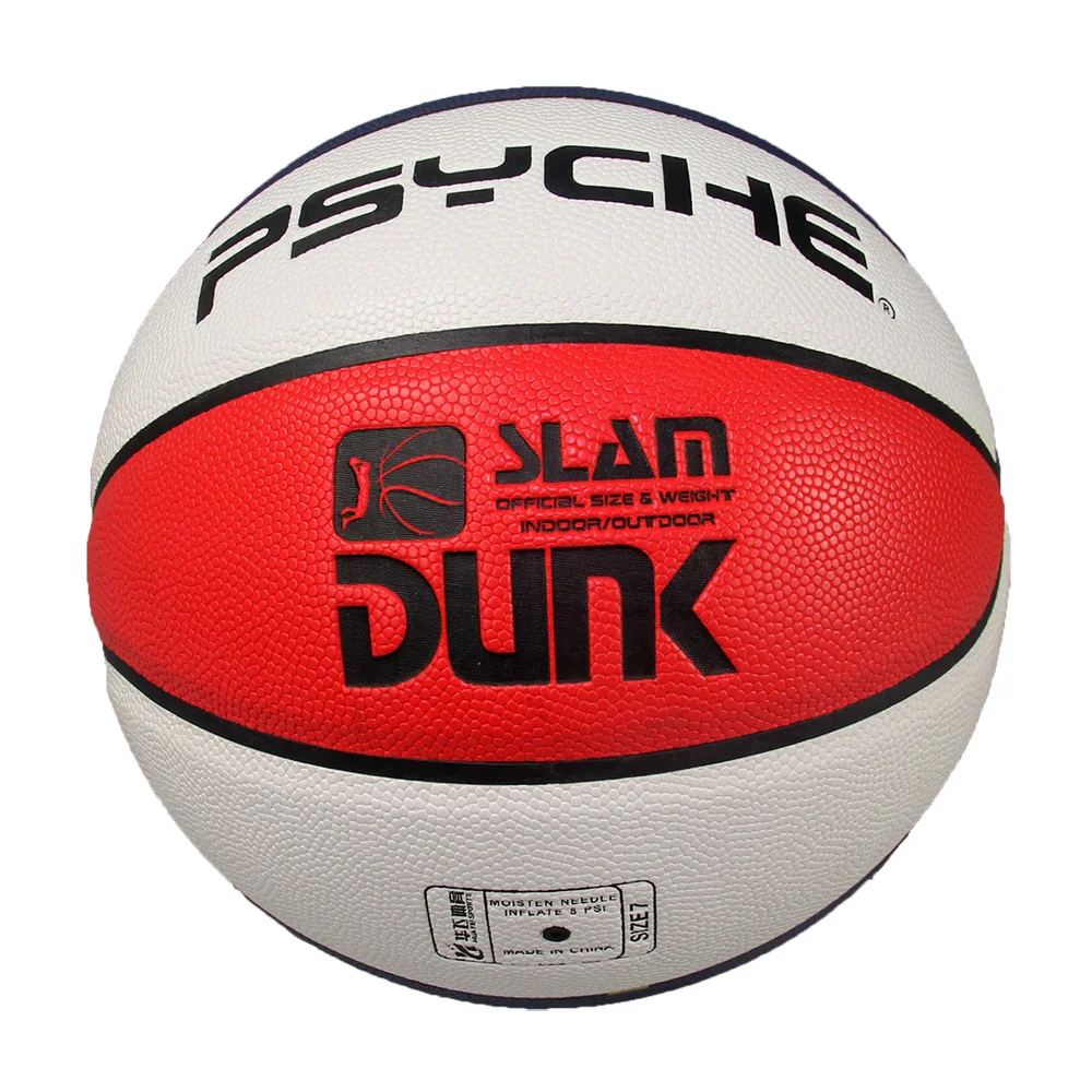 Red, white and blue moisture absorption 7th PU basketball Wholesale or retail NEW Brand Cheap GL7 Basketball Ball PU Material