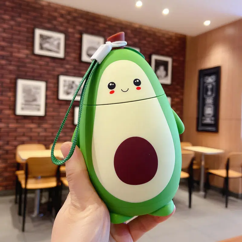 Kawaii Avocado Glass Bottle (280ml) - Limited Edition