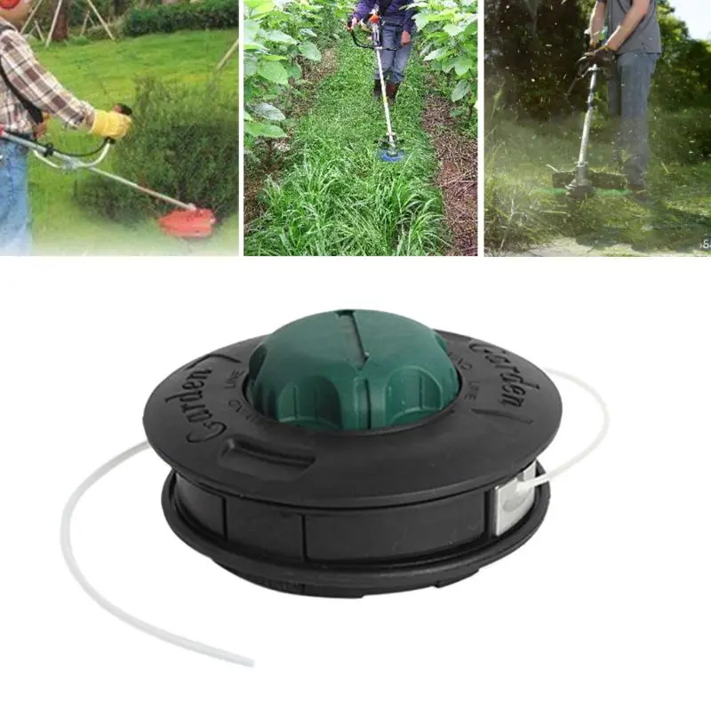 

Line String Saw Brush EU Style Grass Trimmer Head Lawn Mower Cutter Head Thread Line String Saw Home Garden Power Tools