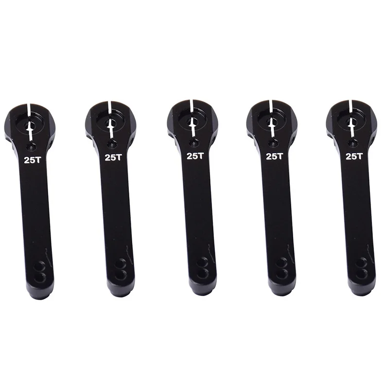 

BEST5PCS 55MM 25T Aluminum Alloy Servo Lever Servo Arm Horn Futaba RC Crawler