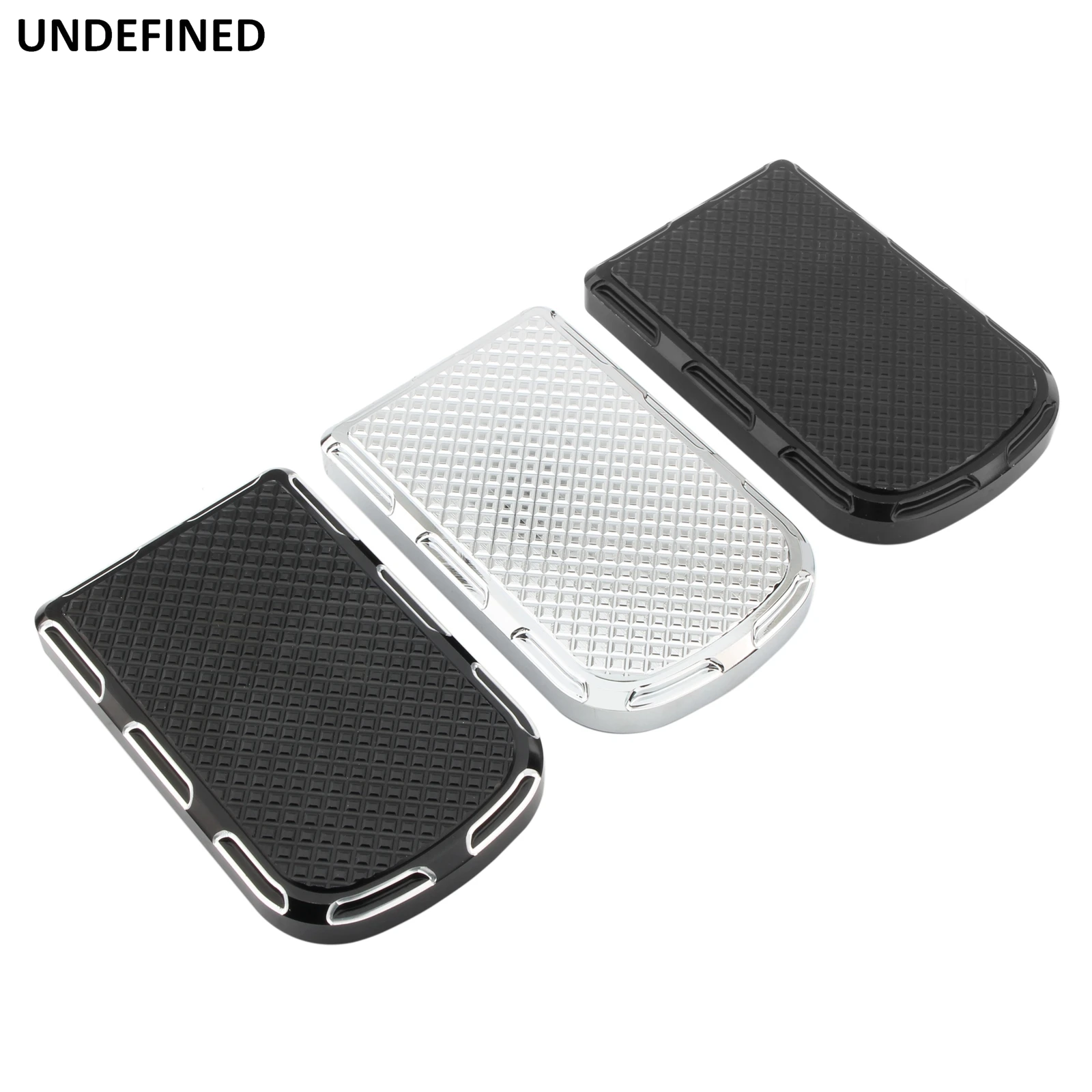 Motorcycle Black/Chrome Large Foot Pegs Footrest Brake Pedal Pad Cover For Harley Softail Touring CVO Electra Glide Dyna Fat Boy motorcycle accessories motorcycle footrests motorcycle foot pedals