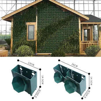 

Newest Flower Pot for Wall Indoor Outdoor Flower Pot Vertical Wall Mount Hanging Flower Pot Balcony Garden Home Decor