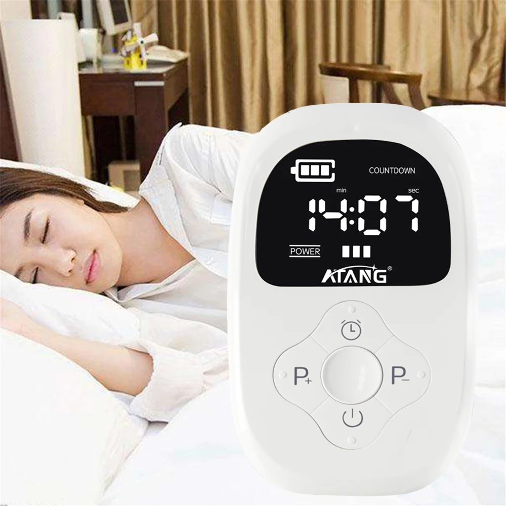ATANG Anti Sleep Aid Insomnia Electrotherapy CES Stim Device for Anxiety and Depression Cure Migraine Neurosism