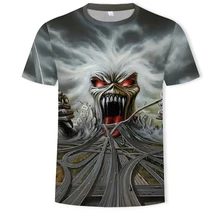 Aliexpress - Summer Skull men 3D print t-shirt Fashion Tshirt men heavy metal grim Reaper Short sleeve Harajuku style t shirt streetwear tops