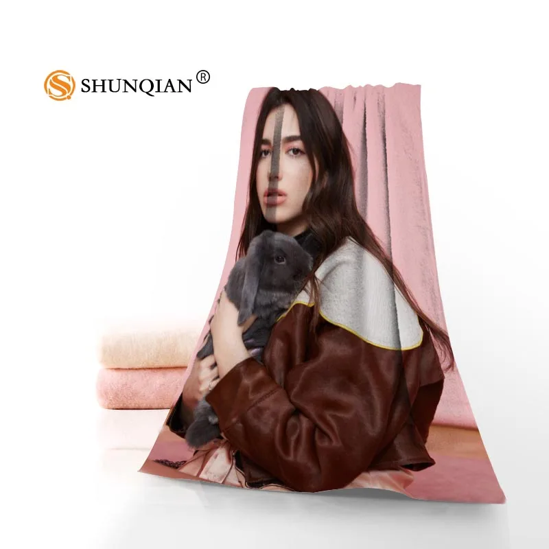 3 Пользовательские Dua Lipa 35x75 см полотенце для лица s facmarleth бамбуковое волокно мочалка быстросохнущее спортивное полотенце - Цвет: 3