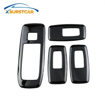 

Xburstcar Stainless Steel Car Window Lifter panel Cover Trim Sticker for Ford Ranger 2015 - 2017 Car Styling Accessories
